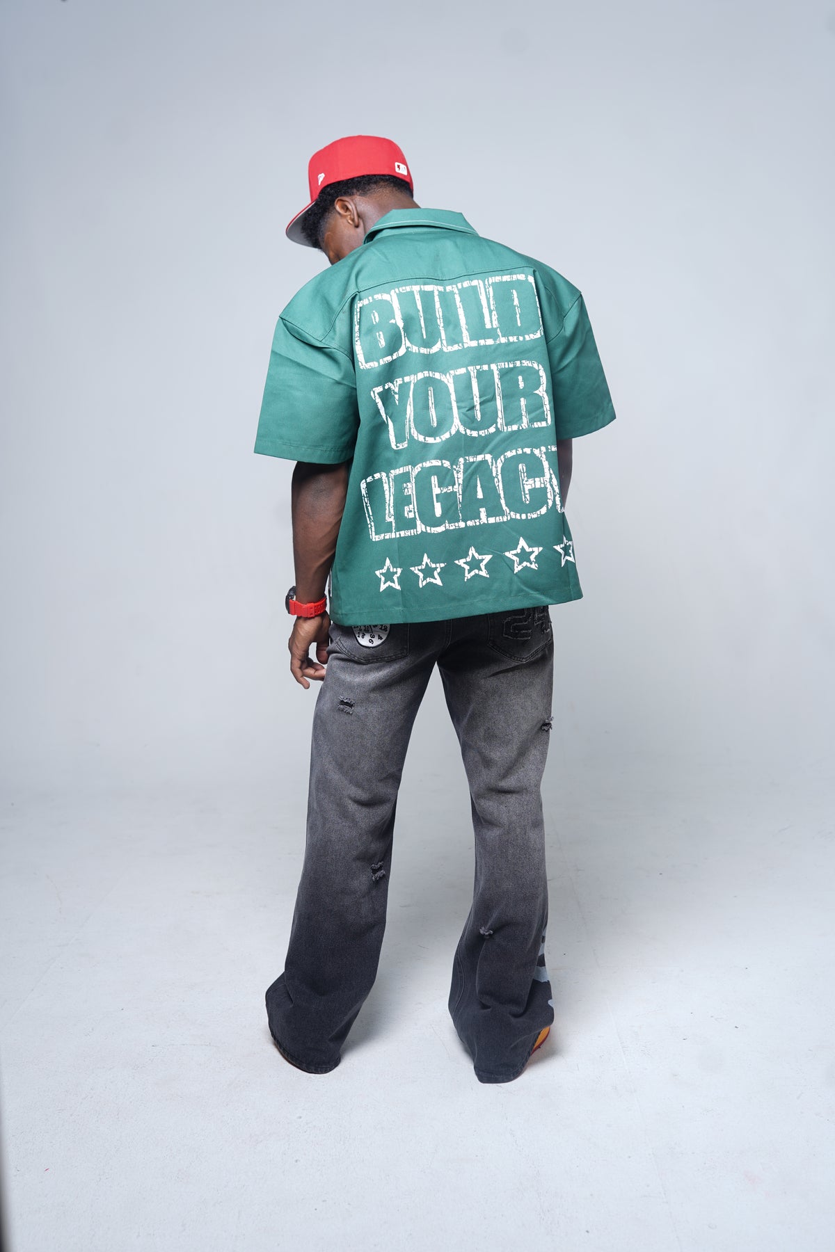 Green Worker Tee