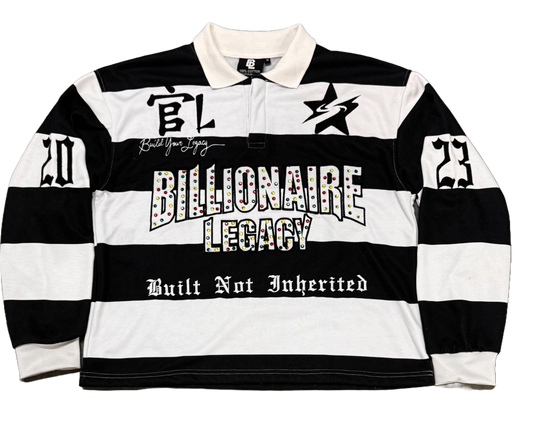 Black Rugby Longsleeve