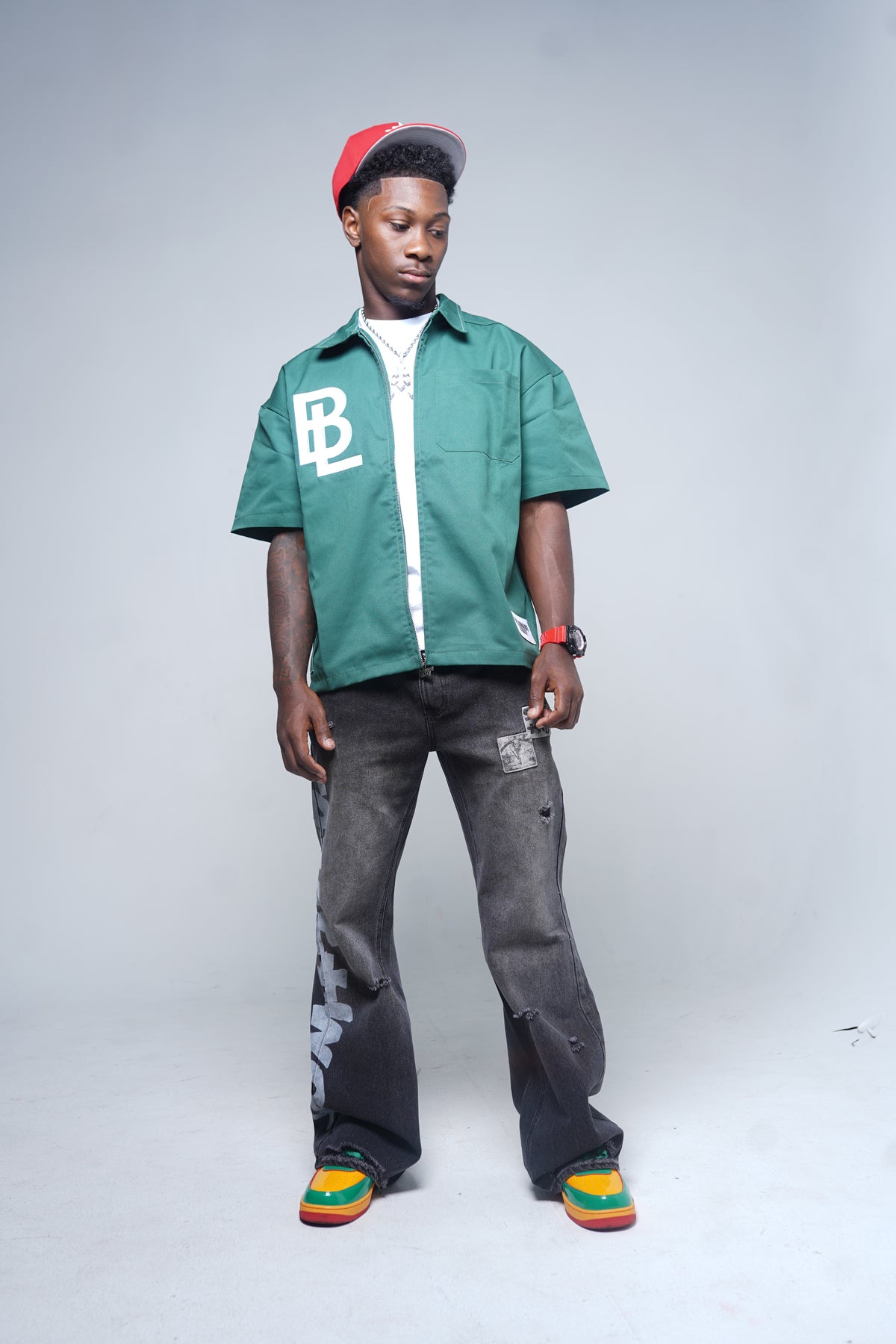 Green Worker Tee