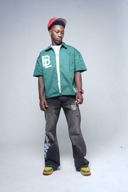 Green Worker Tee