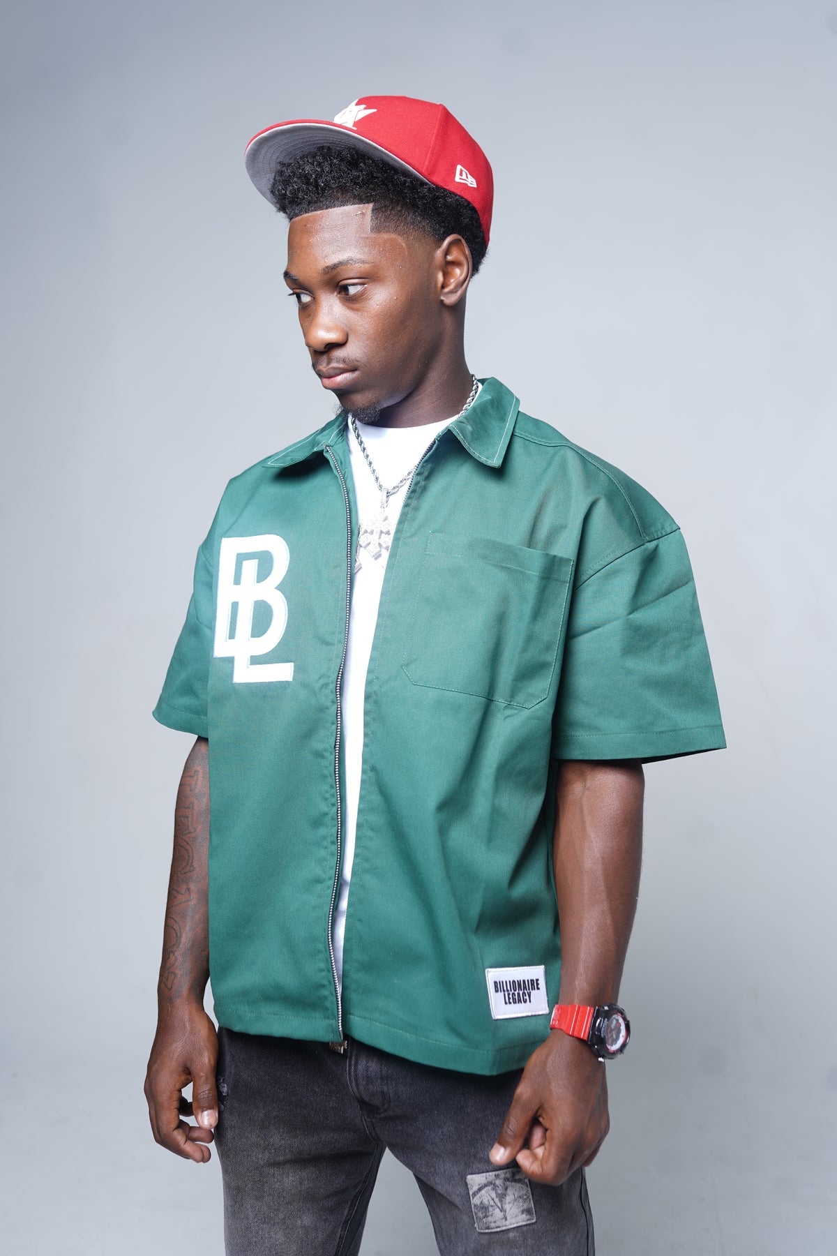 Green Worker Tee