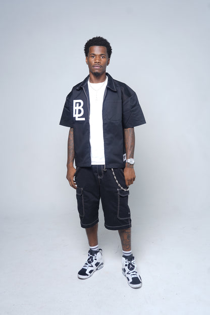 Black Worker Tee