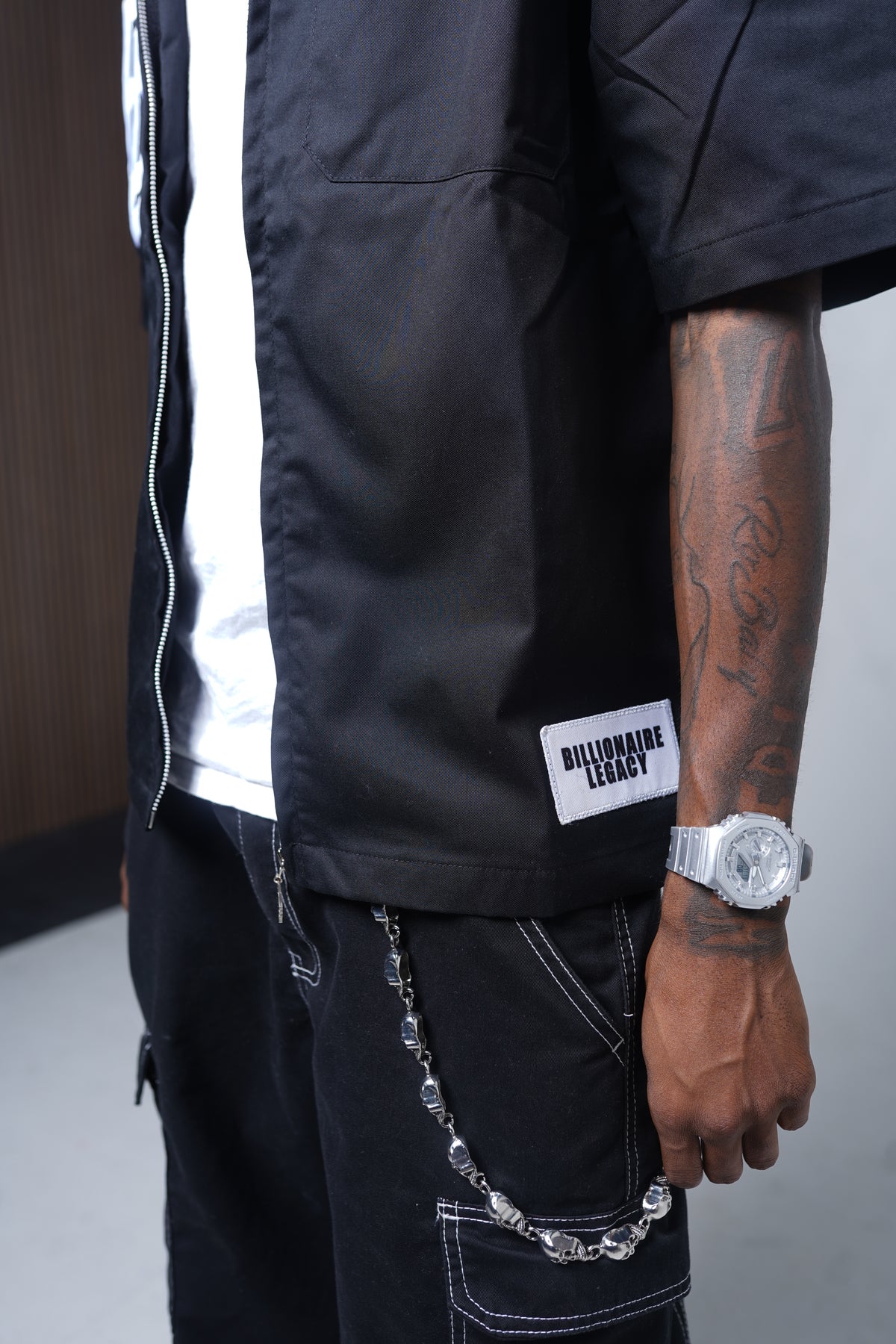 Black Worker Tee