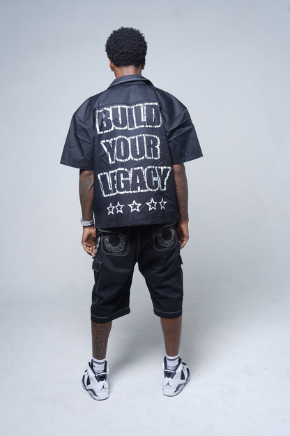 Black Worker Tee