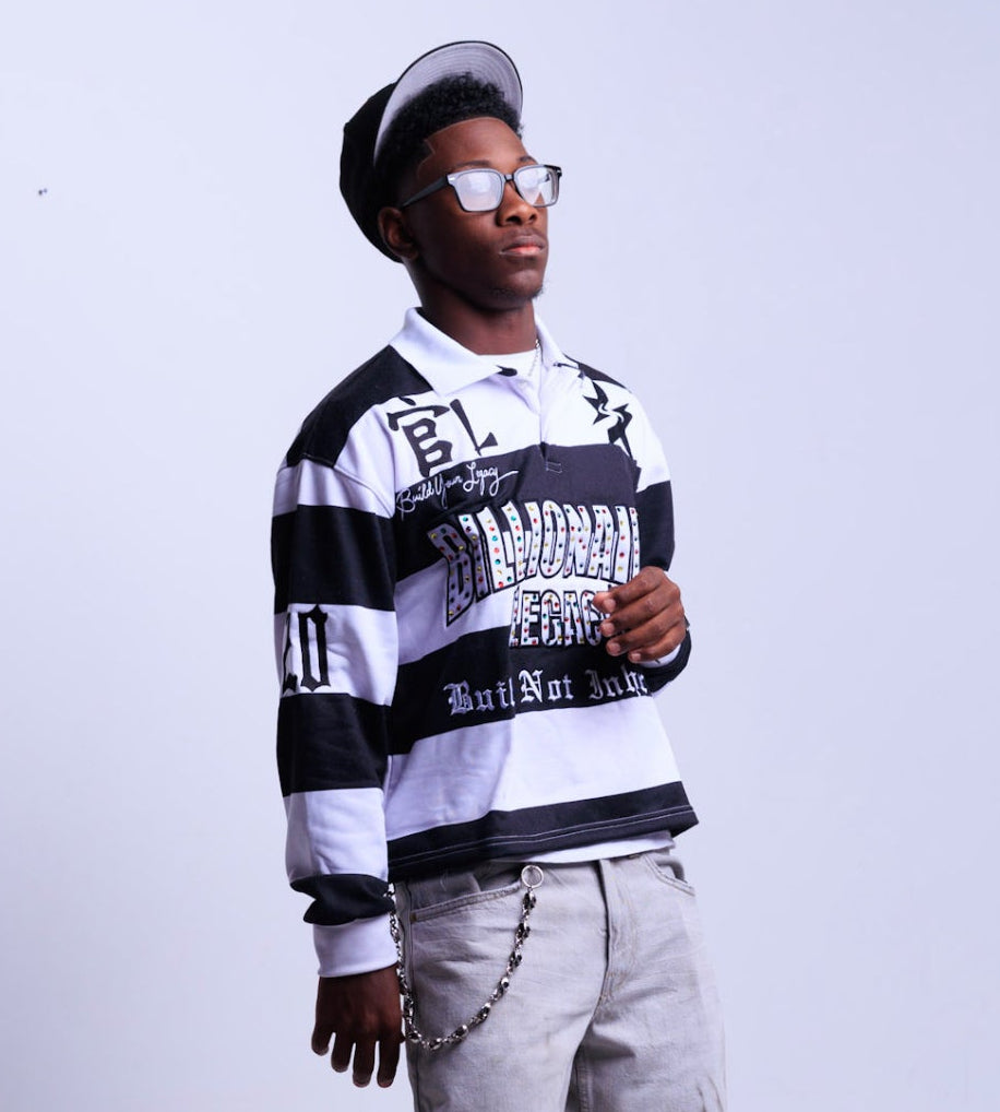 Black Rugby Longsleeve