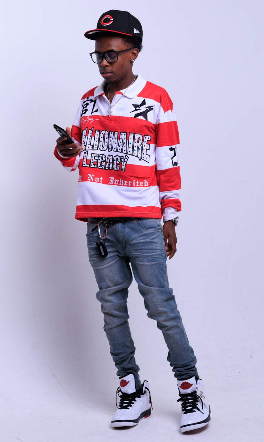 Red Rugby Longsleeve