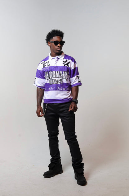 Purple Rugby Polo