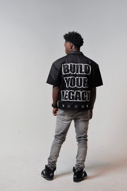 Black Worker Tee