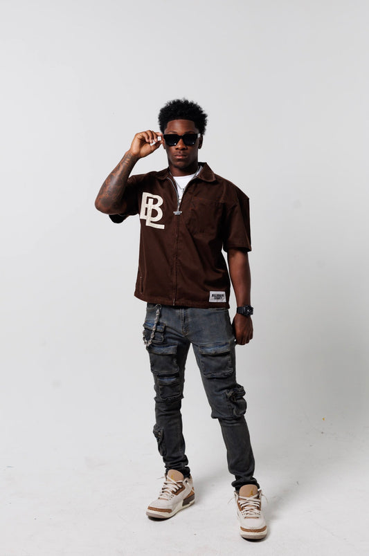 Brown Worker Tee