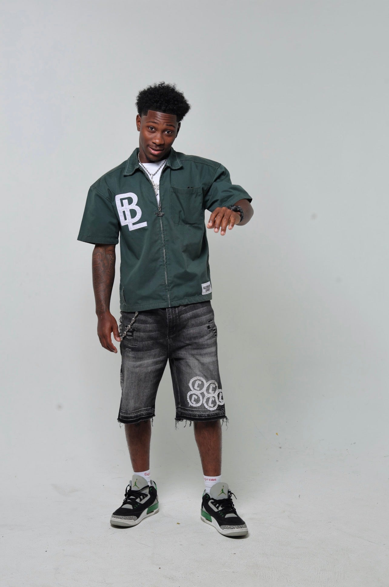 Green Worker Tee
