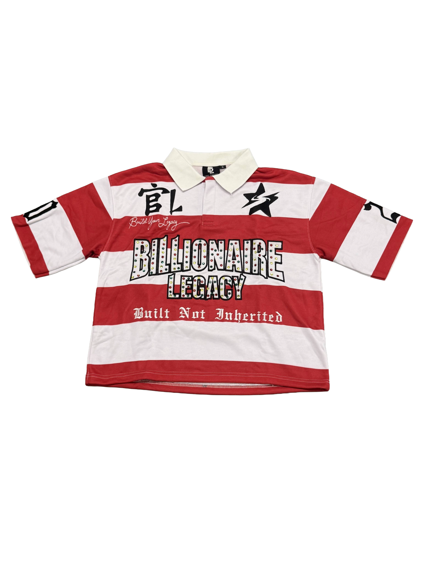 Red Rugby Polo