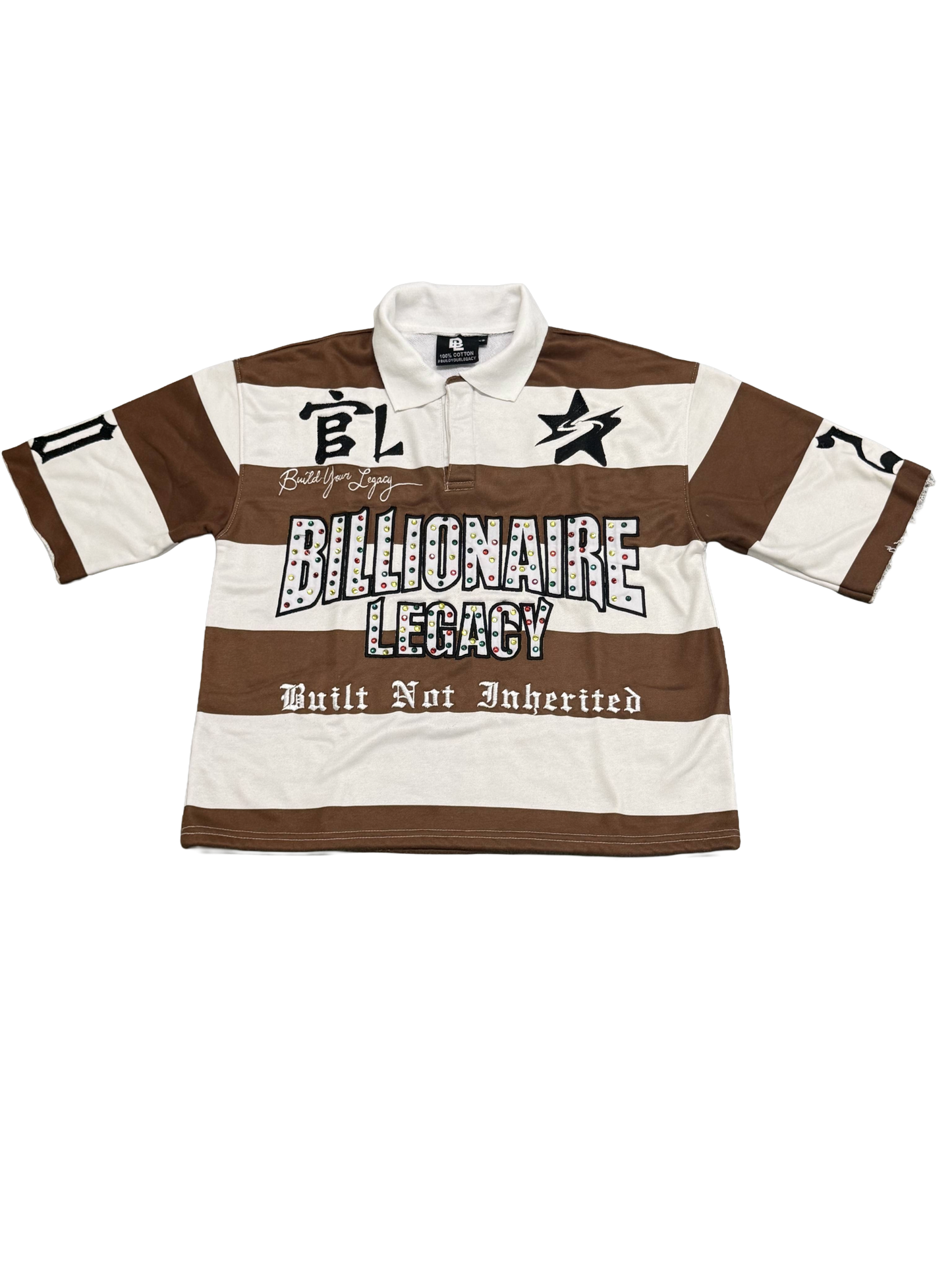 Brown Rugby Polo