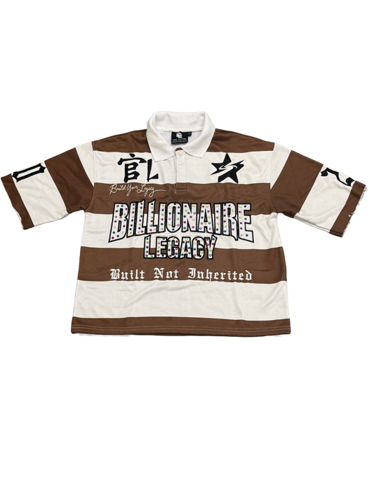 Brown Rugby Polo