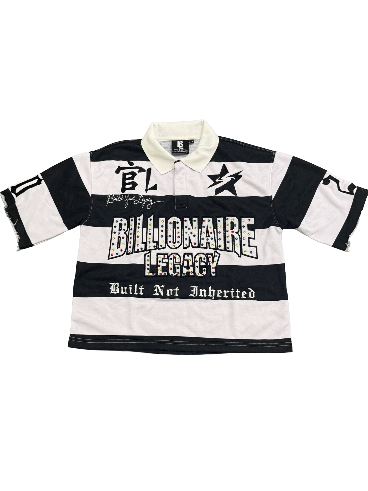 Black Rugby Polo