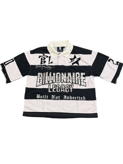 Black Rugby Polo